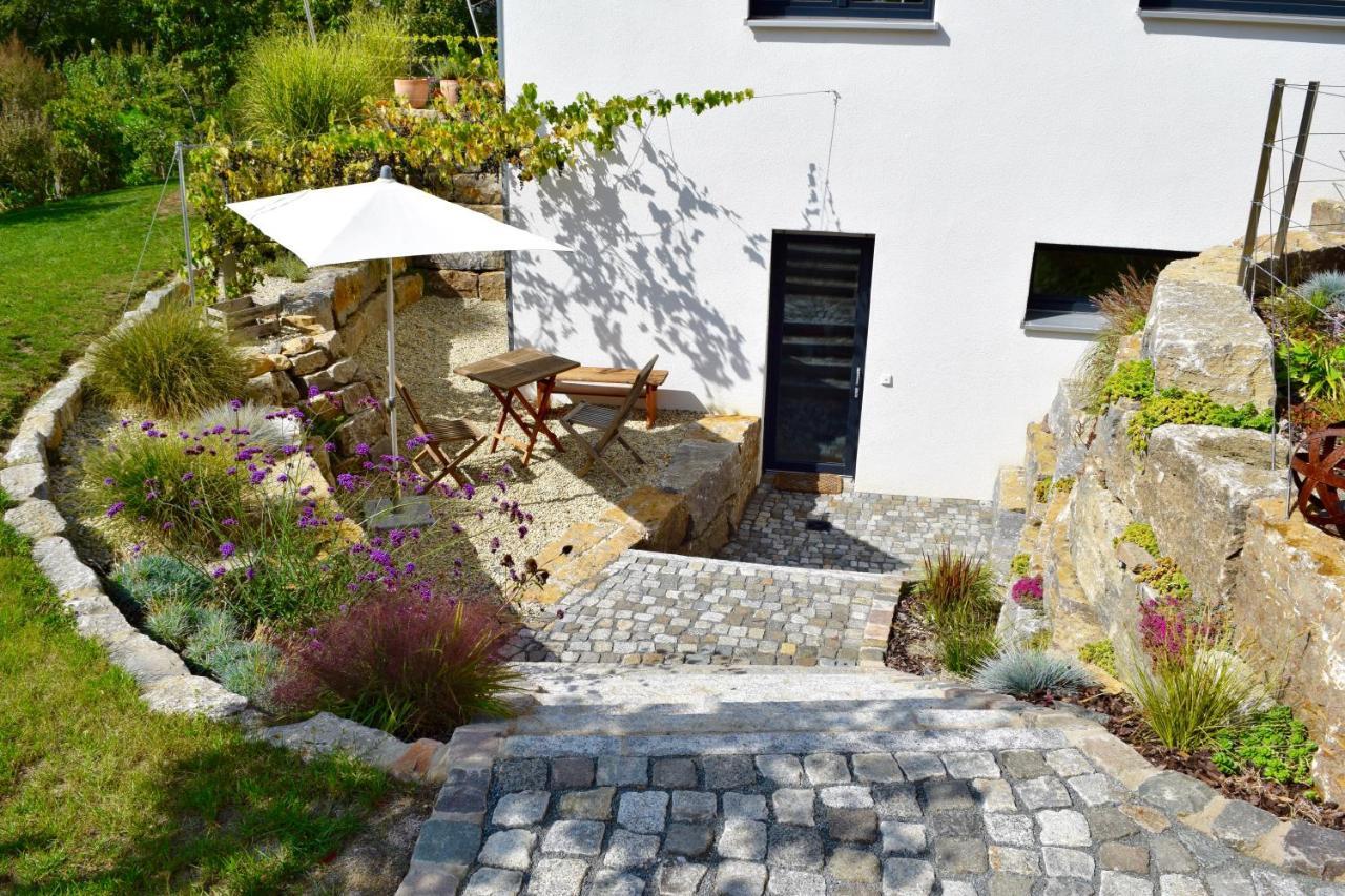 Ferienwohnung Am Geisberg Geisfeld  エクステリア 写真